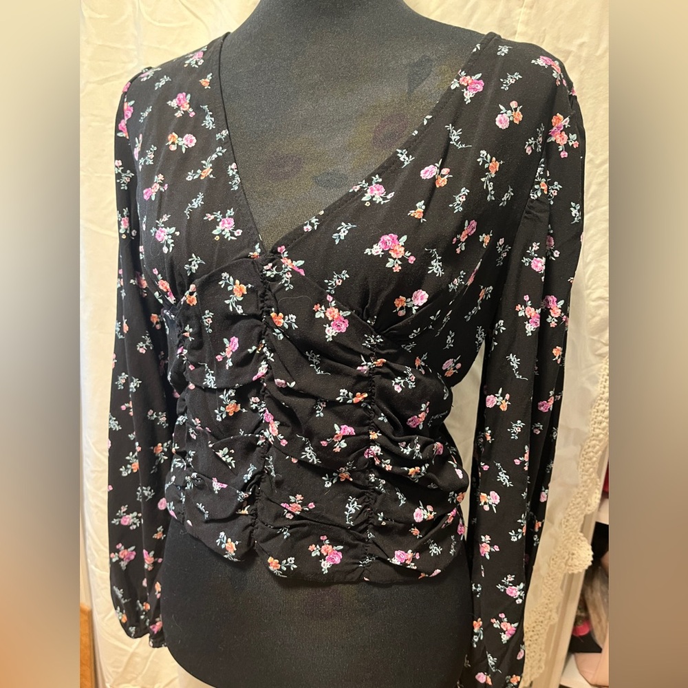 Wild Fable Ruched Blouse
